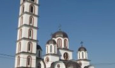 Освећење храма у Модричи