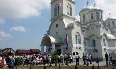 Osvećenje Hrama Vaskrsenja Gospodnjeg u Stanarima