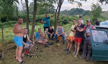 Priprema terena za gradnju izletišta u Ljebu