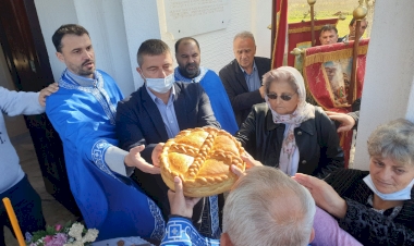 Прослављена храмовна слава у Осредку