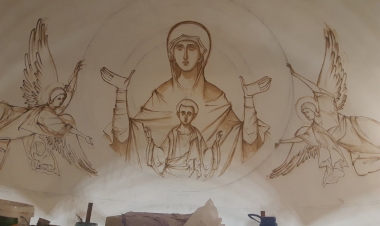 Почело Фрескописање Храма