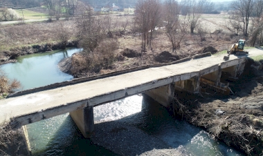 Санација моста на Ријеци Укрини