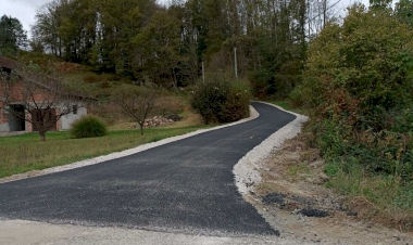 Novi metri asfalta u Ljebu